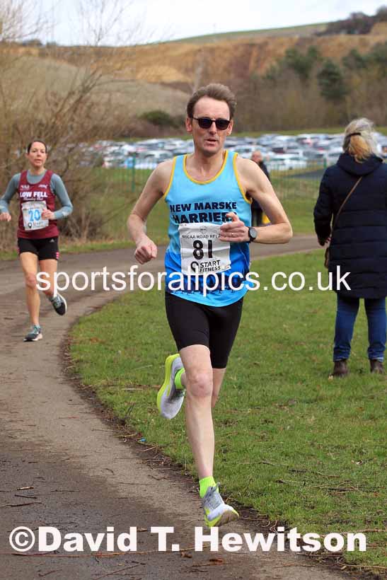 Senior Women and Veteran Women (Over 35s) and Vetreran Men (Over 50s), 2023 NECAA Royal Signals Relays, Hetton le Hole, County Durham. Photo: David T. Hewitson/Sports for All Pics